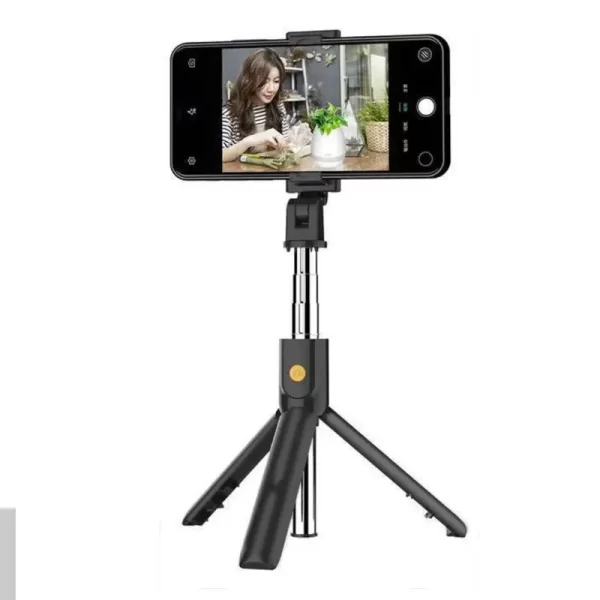 Wireless Selfie Stick Tripod Stand with Bluetooth Remote Extendable Mini Tripod for iPhone for Mobile Phone Tiktok Video Live - Image 2