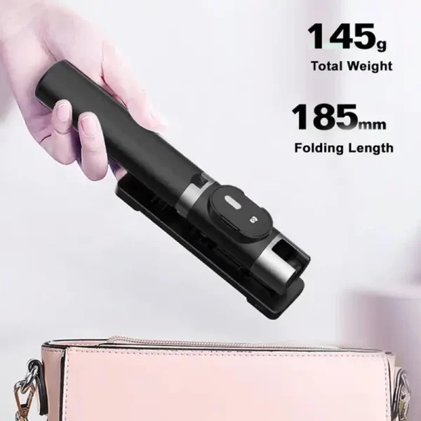 Portable Wireless Bluetooth Selfie Stick Tripod with 2 Fill Light Foldable Mini Phone Stand Holder Tripod for Mobile Smartphone - Image 6