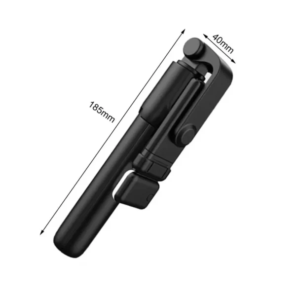 Bluetooth Selfie Stick Mobile Phone Holder Retractable Portable Multifunctional Mini Tripod with Wireless Remote Shutter 740mm - Image 10