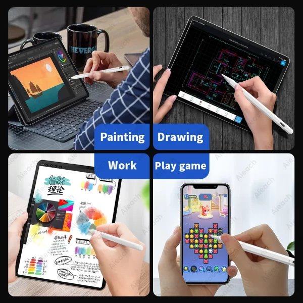 For Apple Pencil iPad Pro Pen Touch Pen For Tablet iPad Air 5 Samsung Xiaomi Lenovo Tablete Pen Stylus For Mobile Phones Android - Image 2