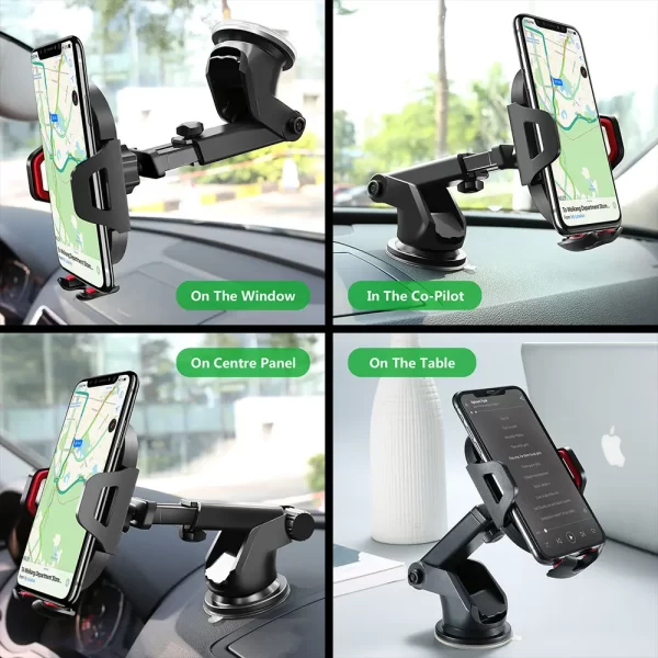 KISSCASE Car Phone Holder in Car Windshield Gravity Sucker Mobile Phones Stand For iPhone Android support telephone voiture - Image 2