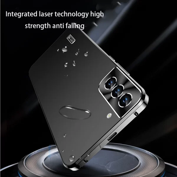 2024 New Metal Shell For Samsung Galaxy S23 S22 S21 S24 ultra Case Built in Lens protection titanium alloy mobile phones cover - Image 4