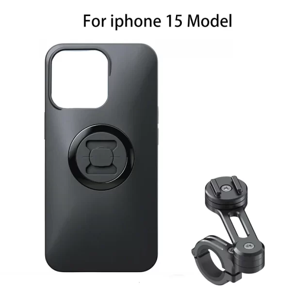 Motorcycle Mobile Phones Holder With Case for Iphone 12 Pro Max 11/XS Bicycle Moto Smartphon Phone Stand Quick Mount GPS Support - Image 24