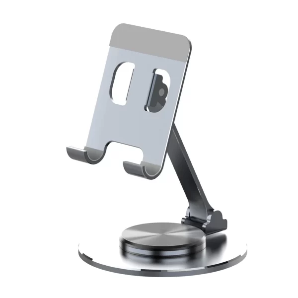 Metal 360° Rotating Desk Mobile Phone Holder Stand for iPhone Cellphone Smartphone Mobile Phones Ipad Telephone Reader - Image 8