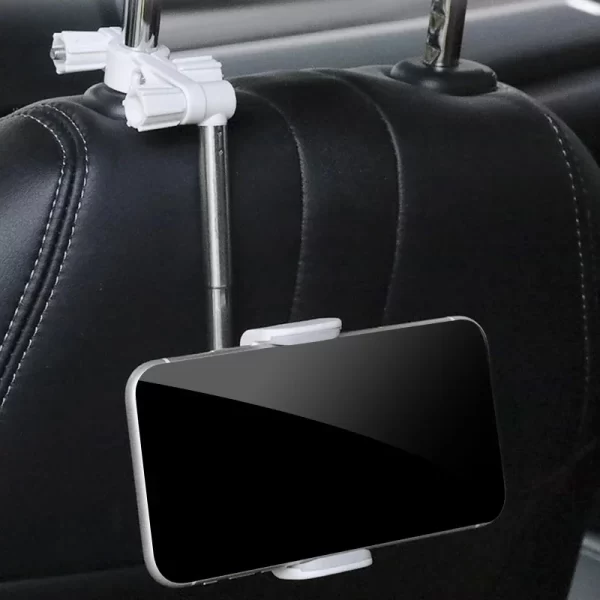 Universal Car Phone Holder 360 Degrees Rotating Car Rearview Mirror Mount GPS Phone Holder for 47mm-71mm Wide Mobile Phones - Image 4