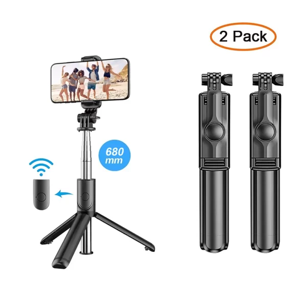 Selfie Stick Tripod Extendable Wireless Bluetooth Remote Portable Smartphone Tripod Stand Mount for IOS Android phone - Image 7