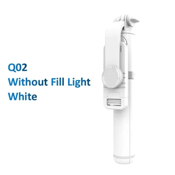 Q02S Bluetooth Wireless Selfie Stick 145cm Mini Tripod Extendable Monopod with fill light Remote shutter For Ios Android phone - Image 8