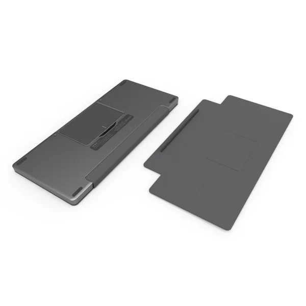 Wireless Keyboard Multi-Device Bluetooth with Touchpad Removable  Cover Foldable Stand Rechargeable for Windows Android iOS Tabl - Image 21