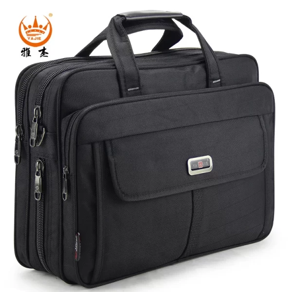 Men's Laptop Bags Large Capacity Single Shoulder Bag Fashion Business Men Briefcase Brand 15" For HP DELL Lenovo Apple Acer Asus - Image 16