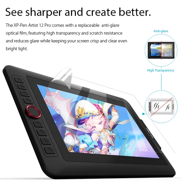 XPPen Artist 12 Pro 11.6 Inch Pen Display Graphics Digital Drawing Tablet Monitor Animation Art 3D Modeling Online Education - Image 14