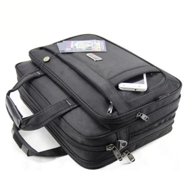 Men's Laptop Bags Large Capacity Single Shoulder Bag Fashion Business Men Briefcase Brand 15" For HP DELL Lenovo Apple Acer Asus - Image 6