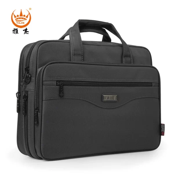 Men's Laptop Bags Large Capacity Single Shoulder Bag Fashion Business Men Briefcase Brand 15" For HP DELL Lenovo Apple Acer Asus - Image 12