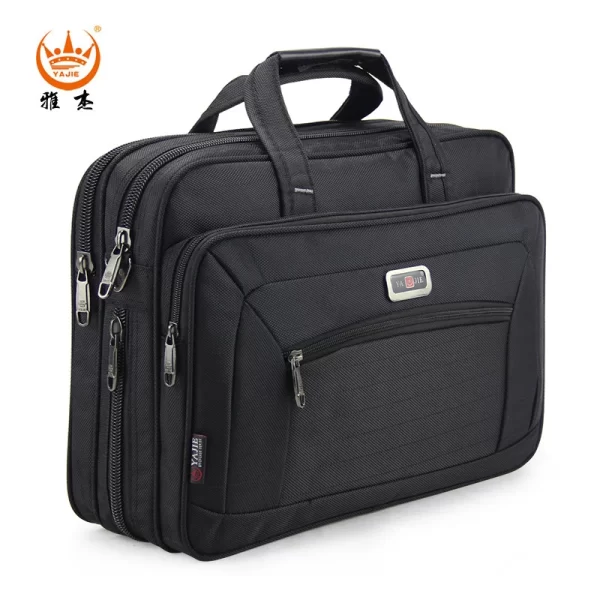 Men's Laptop Bags Large Capacity Single Shoulder Bag Fashion Business Men Briefcase Brand 15" For HP DELL Lenovo Apple Acer Asus - Image 15