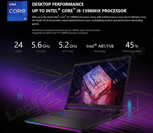 MSI Titan GE78HX Gaming Laptop i9-13980HX RTX4090 17 Inch 2.5K 240Hz Screen 1TB/2TB ssd nvme m2 Notebook Gaming Computer Netbook - Image 11