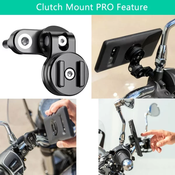 Phone Holder Stem Triple Tree Fork Mount Clamp Mobile Phone Stand Motorcycle Mirror Navigation Phone Support Handlebar Bracket - Image 21