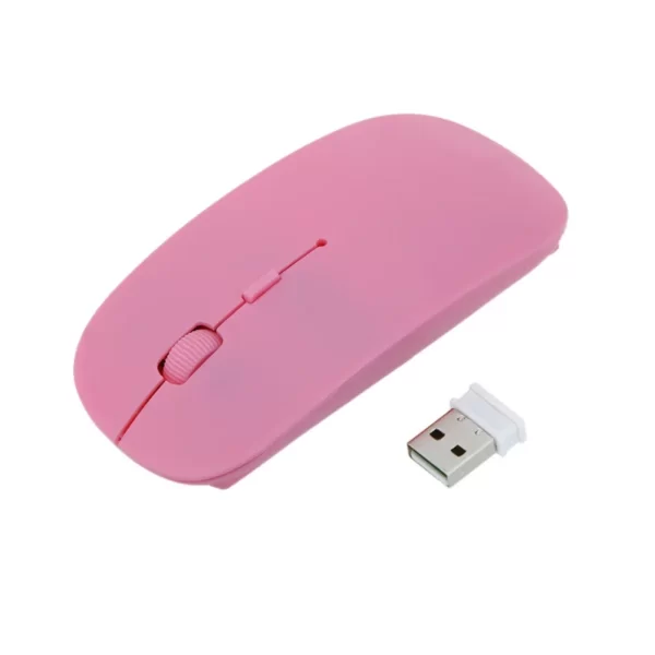 Portable Creative Mini Ultra Slim Cute Wireless Bluetooth Mouse 2.4G Receiver Laptop Gaming Mice PC 1000dpi Computer Accessories - Image 7