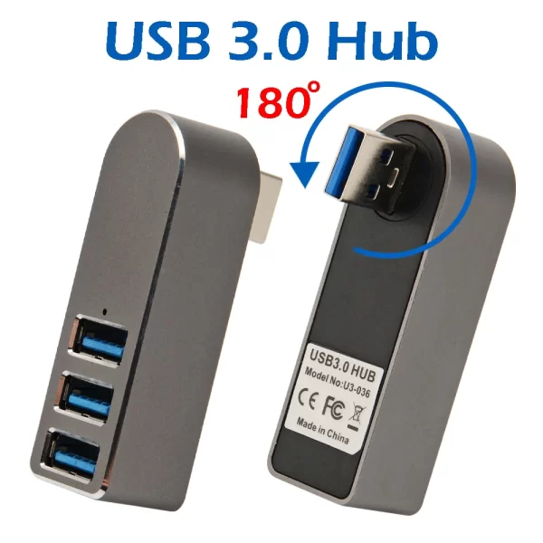 Wireless 3 in 1 USB 3.0 Hub For Laptop Adapter PC Computer USB Charge Hub Notebook Splitter Extension Dell Lenovo HP Accessories - Image 4