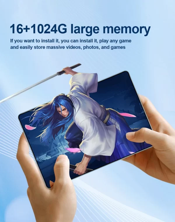 2024 Tablet Pad 8 Pro Android 13.0 10000mAh Globale versione  16GB + 1TB  10.1 inch  Qualcomm Snapdragon 8 Gen2 10 Core Android - Image 15