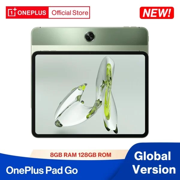 World Premiere OnePlus Pad Go Tablet Global Version 2.4K Display 8000mAh Battery 33W SUPERVOOC Charge 1TB Expandable Storage