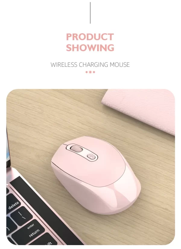 Rechargeable Bluetooth 5.2 Mouse USB Dual Mode 2.4G Wireless Mouse 1200 DPI For MacBook Tablet Laptop PC Gaming Accessories - Image 17