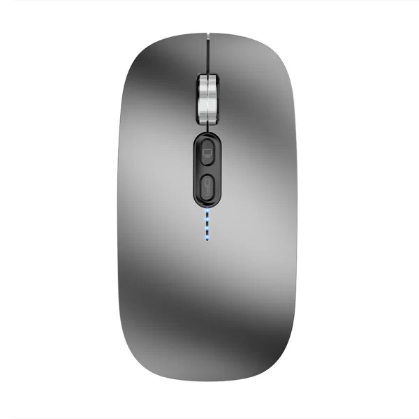 2.4G dual mode wireless bluetooth mouse 1600dpi mute backlit mouse ergonomic design gaming mouse for pc laptop office accessorie