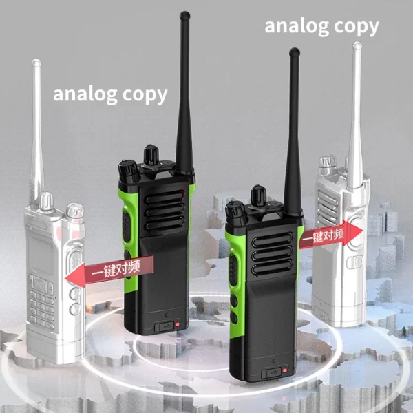 Global-ptt 6500 walkie talkie 4G POC+UHF Two-way radio profesional commutator large long range phones telecommunications police - Image 5