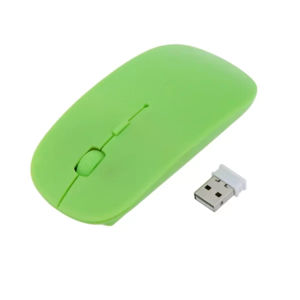 Portable Creative Mini Ultra Slim Cute Wireless Bluetooth Mouse 2.4G Receiver Laptop Gaming Mice PC 1000dpi Computer Accessories - Image 8