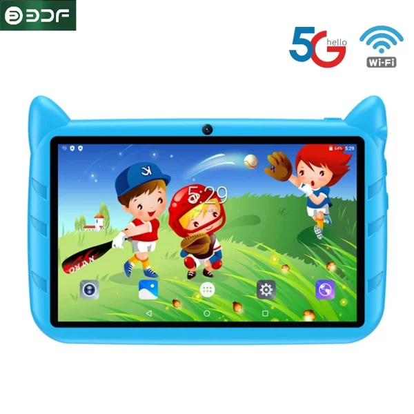 Kids 7-inch Tablet Quat Core 4 GB+64 GB Tv Buetooth Wi-Fi Kids Children's gaming tablet PC - Image 8