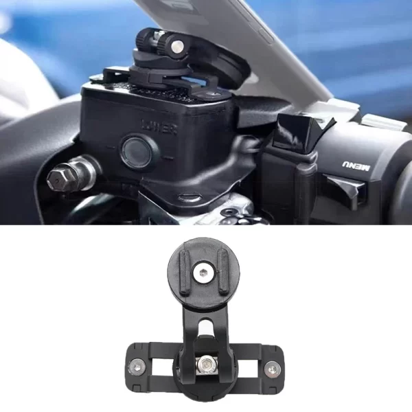 Phone Holder Stem Triple Tree Fork Mount Clamp Mobile Phone Stand Motorcycle Mirror Navigation Phone Support Handlebar Bracket - Image 10