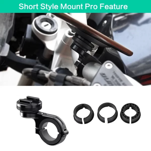 Phone Holder Stem Triple Tree Fork Mount Clamp Mobile Phone Stand Motorcycle Mirror Navigation Phone Support Handlebar Bracket - Image 28