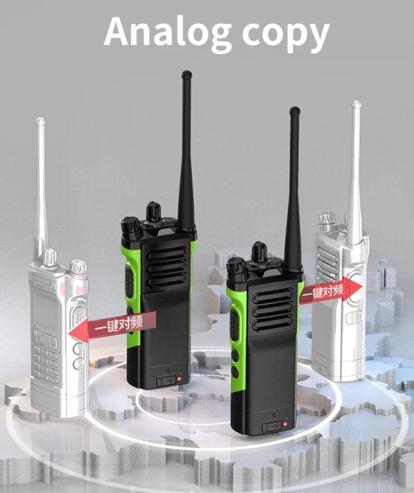 Global-ptt 6500 walkie talkie 4G POC+UHF Two-way radio profesional commutator large long range phones telecommunications police - Image 24