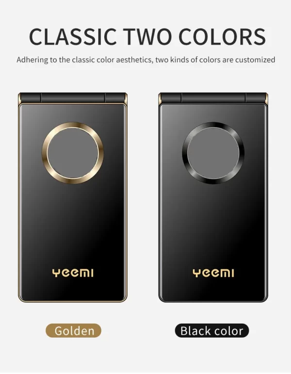 YEEMI M3 Flip Mobile Phone Real 1800mAh Battery LTE 4G WCDMA 3G 2.8'' Display Dual SIM Cards Large Key Cellphone For Elderly - Image 13