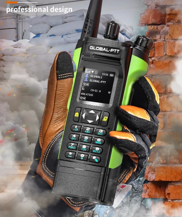 Global-ptt 6500 walkie talkie 4G POC+UHF Two-way radio profesional commutator large long range phones telecommunications police - Image 22