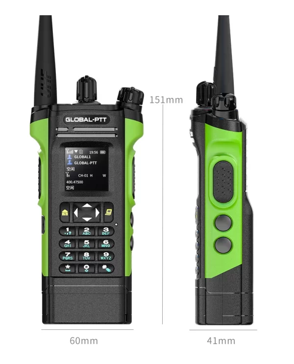 Global-ptt 6500 walkie talkie 4G POC+UHF Two-way radio profesional commutator large long range phones telecommunications police - Image 27