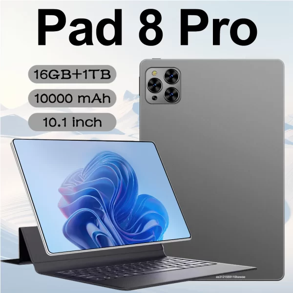 New Tablet Pad 8 Pro Android 13.0 10000mAh Globale versione  16GB + 1TB  10.1 inch  Qualcomm Snapdragon 8 Gen2 10 Core Android