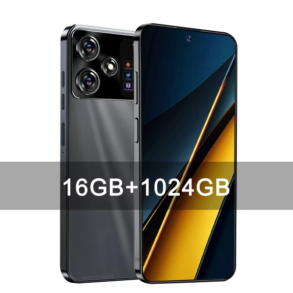 Original X6 Pro Smartphone 7.3inch Global Version 16G+1TB Snapdragon 8 gen3 Android14 50+108MP 4G/5G Cellphone Mobile Phone NFC - Image 7