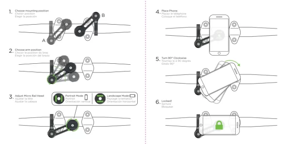 Phone Holder Stem Triple Tree Fork Mount Clamp Mobile Phone Stand Motorcycle Mirror Navigation Phone Support Handlebar Bracket - Image 18