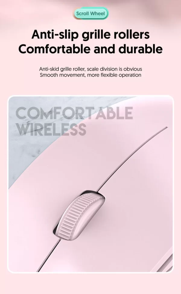 Rechargeable Wireless Bluetooth 5.2 Mouse USB Computer Wireless Gaming Dual mode 2.4GHz Mouse for Laptop Accessories - Image 17