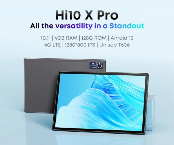 CHUWI Hi10X Pro 10.1 Inch 800*1280 IPS Screen Unisoc T606 4GB RAM 128GB ROM Tablets 2.4G/5G Wifi Android 13 Tablet PC 7000mah - Image 7