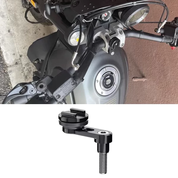 Phone Holder Stem Triple Tree Fork Mount Clamp Mobile Phone Stand Motorcycle Mirror Navigation Phone Support Handlebar Bracket - Image 16