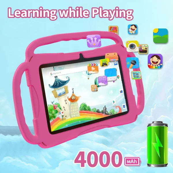 2024 New Original 7-inch PC Android Children's Tablet 4GB RAM 64GB ROM Android 13.0 Linkable Bluetooth 5G WIFI 4000mAh Battery - Image 7