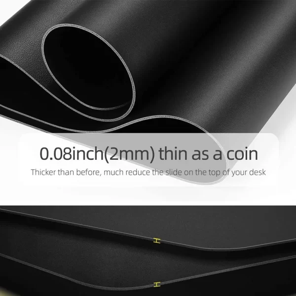 PC Mouse Pad Waterproof Computer Mousepad Leather Mice Cushion Gamer Universal Desk Mat for Apple/Huawei/Honor/HP Laptop Mats - Image 4