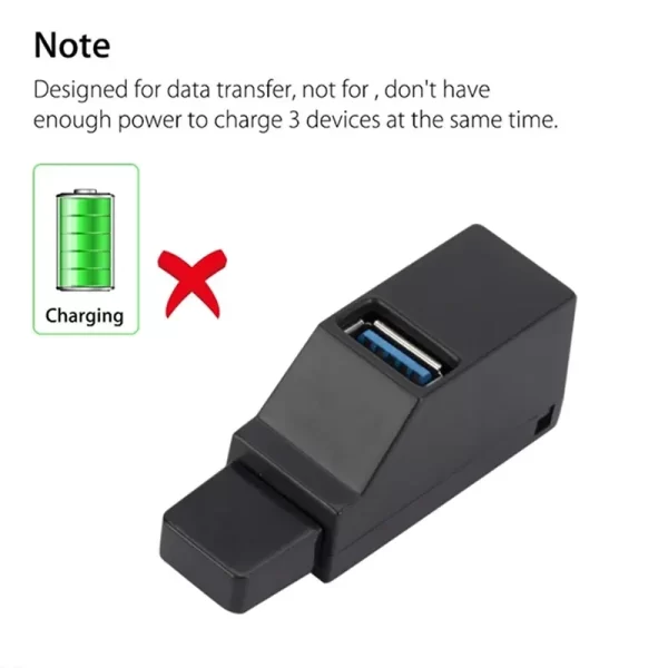 USB 3.0 HUB Adapter Extender Mini Splitter Box 1 to 3 Ports High Speed USB 2.0 Hub For PC Laptop U Disk Card Reader Accessories - Image 7