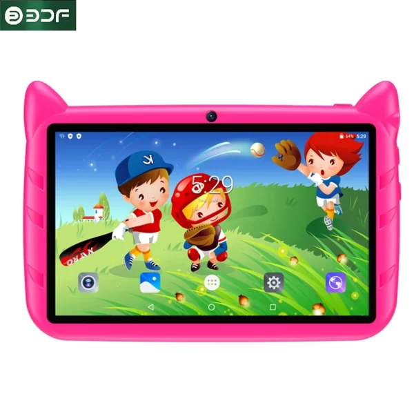 Kids 7-inch Tablet Quat Core 4 GB+64 GB Tv Buetooth Wi-Fi Kids Children's gaming tablet PC - Image 9