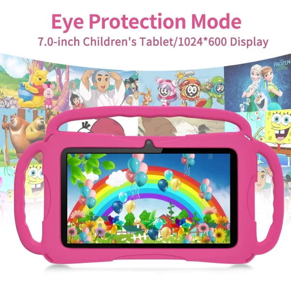 2024 New Original 7-inch PC Android Children's Tablet 4GB RAM 64GB ROM Android 13.0 Linkable Bluetooth 5G WIFI 4000mAh Battery - Image 6