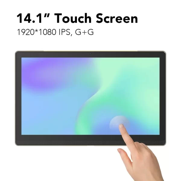 Large Screen 14.1 Inch Tablet Pc Android 12 Octa-Core 12GB+256GB 1920*1080 IPS Bluetooth WiFi Pad For Kids Tablet Education - Image 2