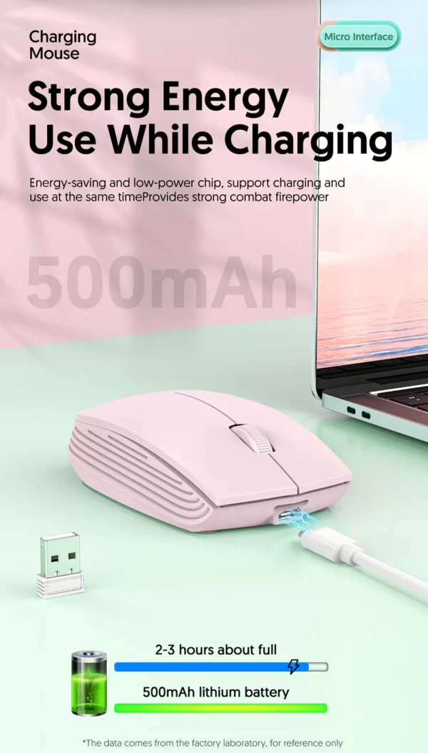 Rechargeable Wireless Bluetooth 5.2 Mouse USB Computer Wireless Gaming Dual mode 2.4GHz Mouse for Laptop Accessories - Image 28