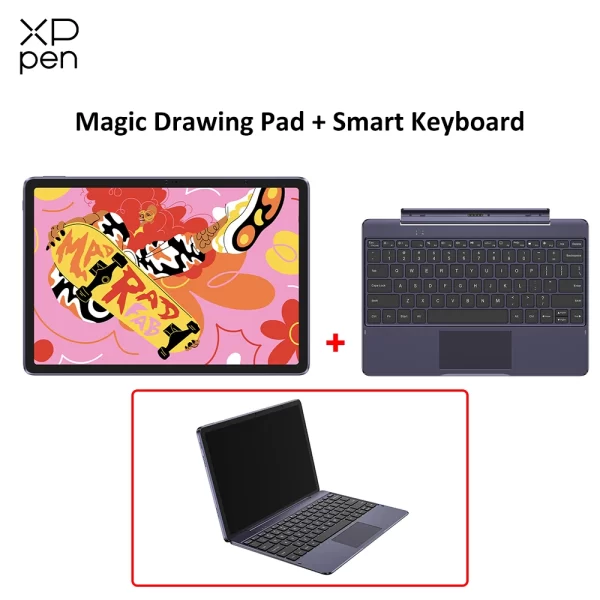 XPPen Android Tablet 12.2 inch Magic Drawing Pad Graphics Tablet with X3 Pro Pencil (16K Pressure/No Charging) 8000mAh Battery - Image 7