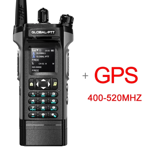 Global-ptt 6500 walkie talkie 4G POC+UHF Two-way radio profesional commutator large long range phones telecommunications police - Image 7